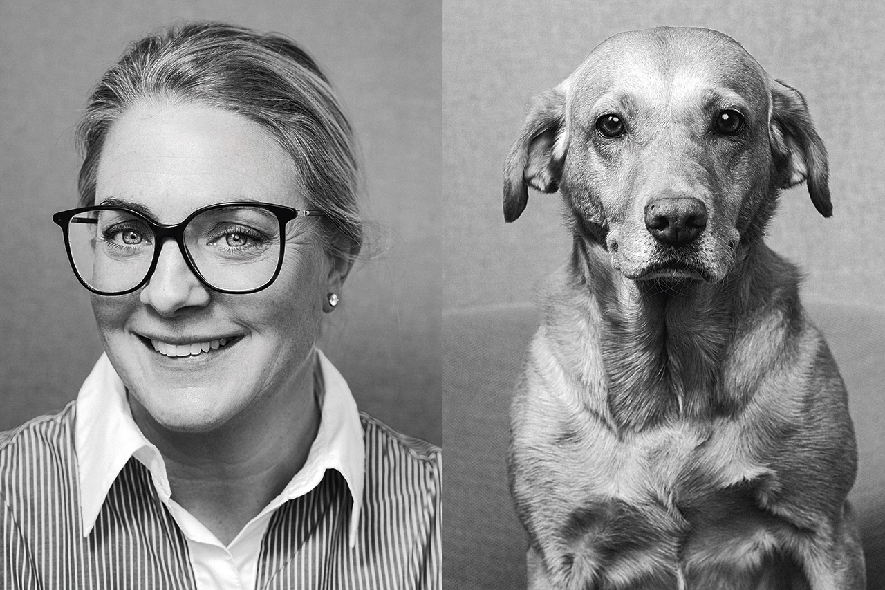 Nanna Martin-Löf +hund